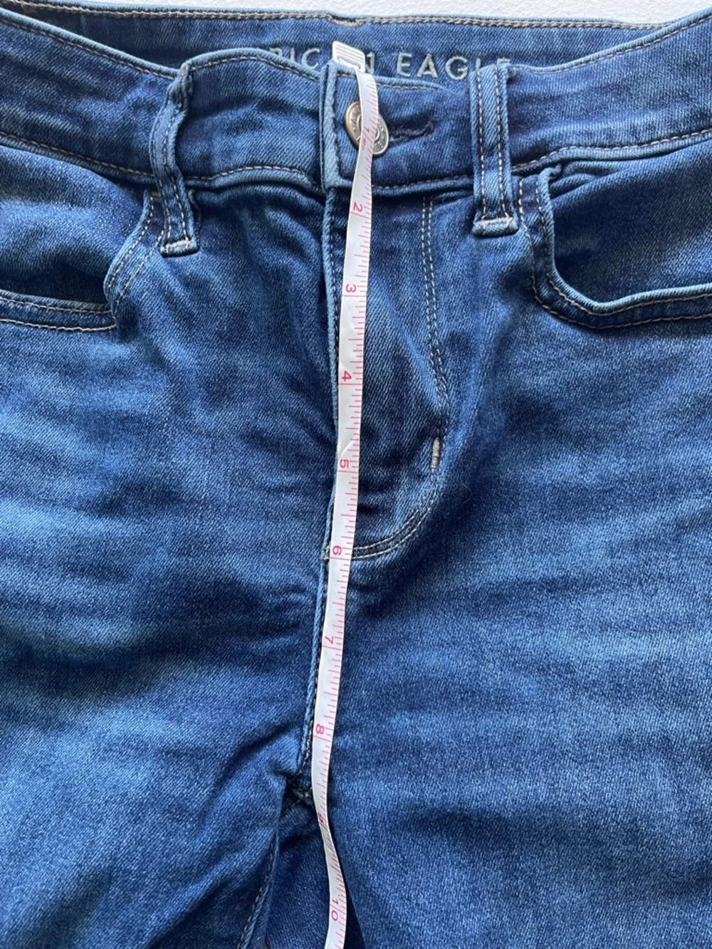 American Eagle Next Level Jegging Women’s 0 Short Mid Rise Stretch